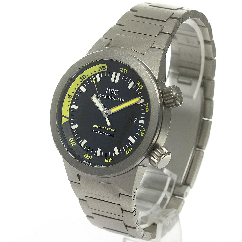 IWC SCHAFFHAUSEN Aquatimer Automatic 2000 IW353803 Date AT Men's Watch_839230