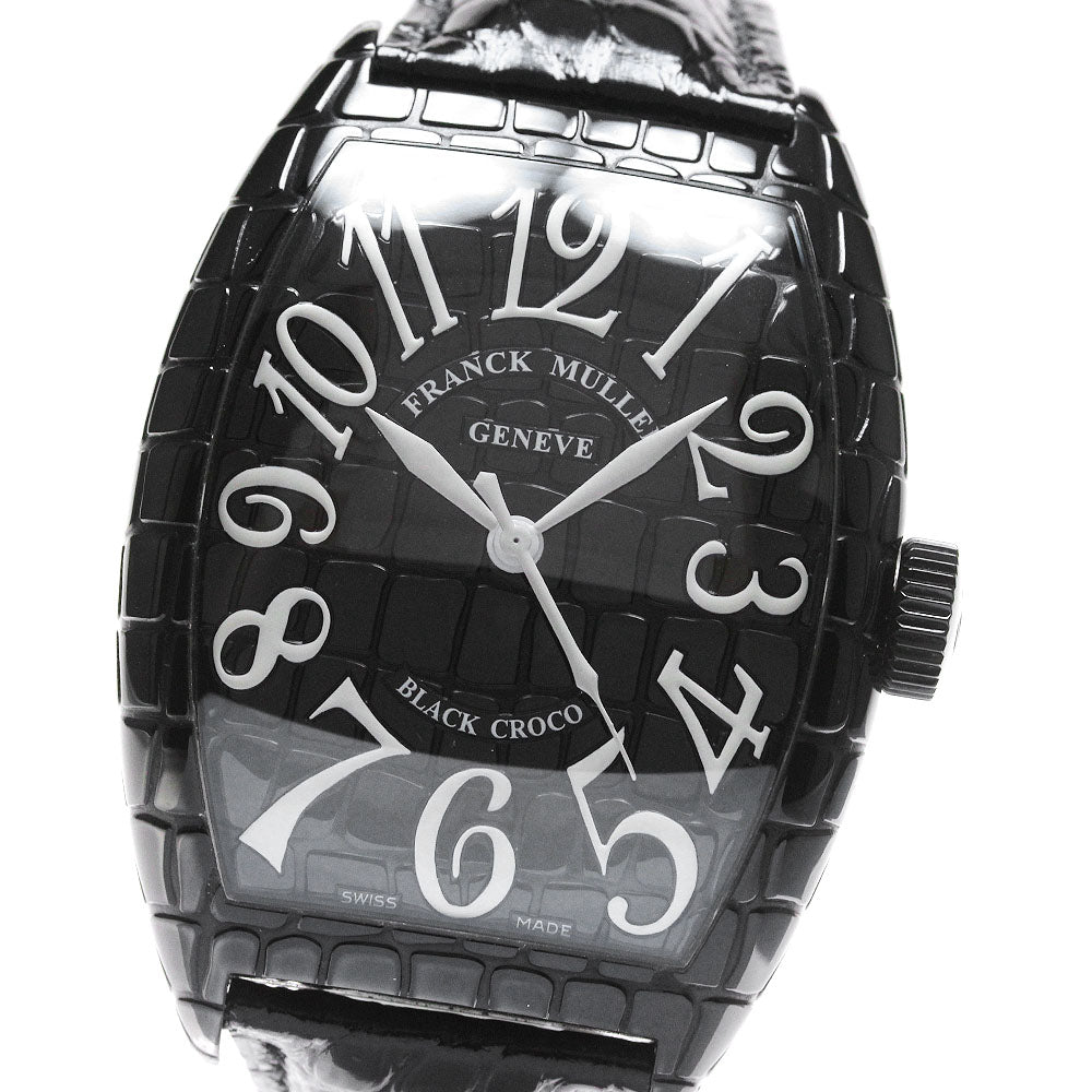 FRANCK MULLER Tono Carbex Black Croco 9880SCBLKCRO black Dial Automatic Men's Watch_839245