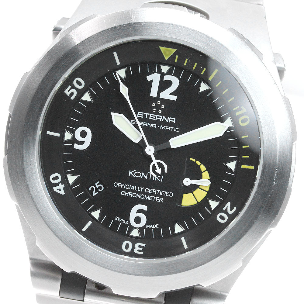Eterna Kontiki 1594.44.40.1154 Diver black Dial Automatic Men's Watch_839267