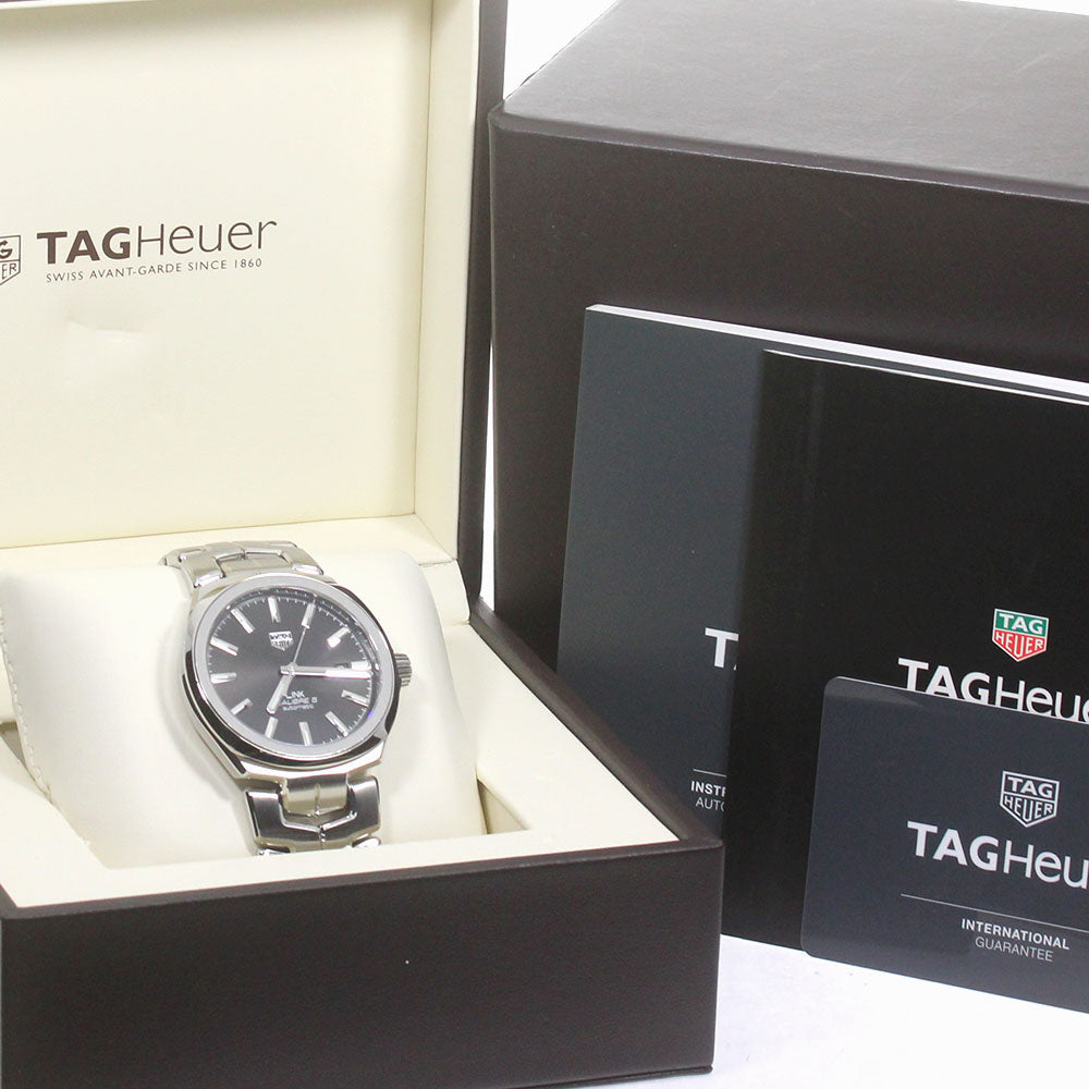 TAG HEUER Link calibre 5 WBC2110 Date Black Dial Automatic Men's Watch_839277