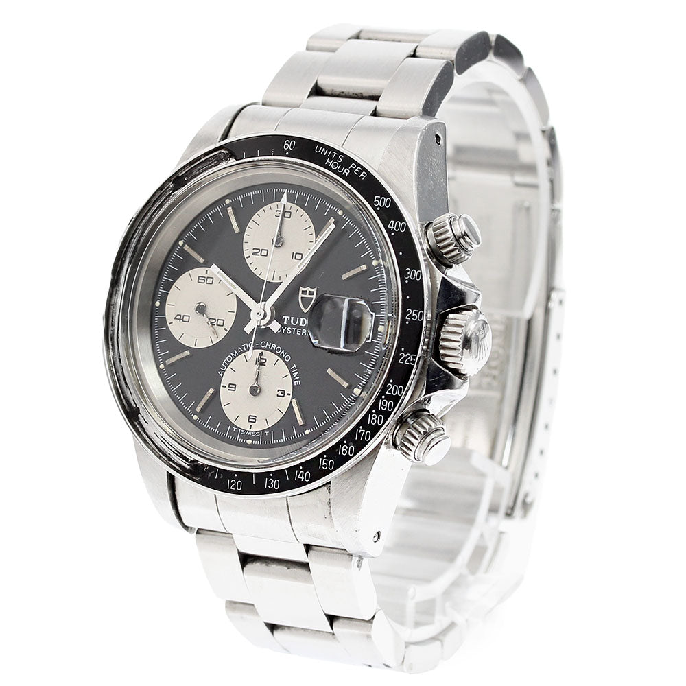 TUDOR Oyster Date Chronotime 79160 black Dial Automatic Men's Watch_839302