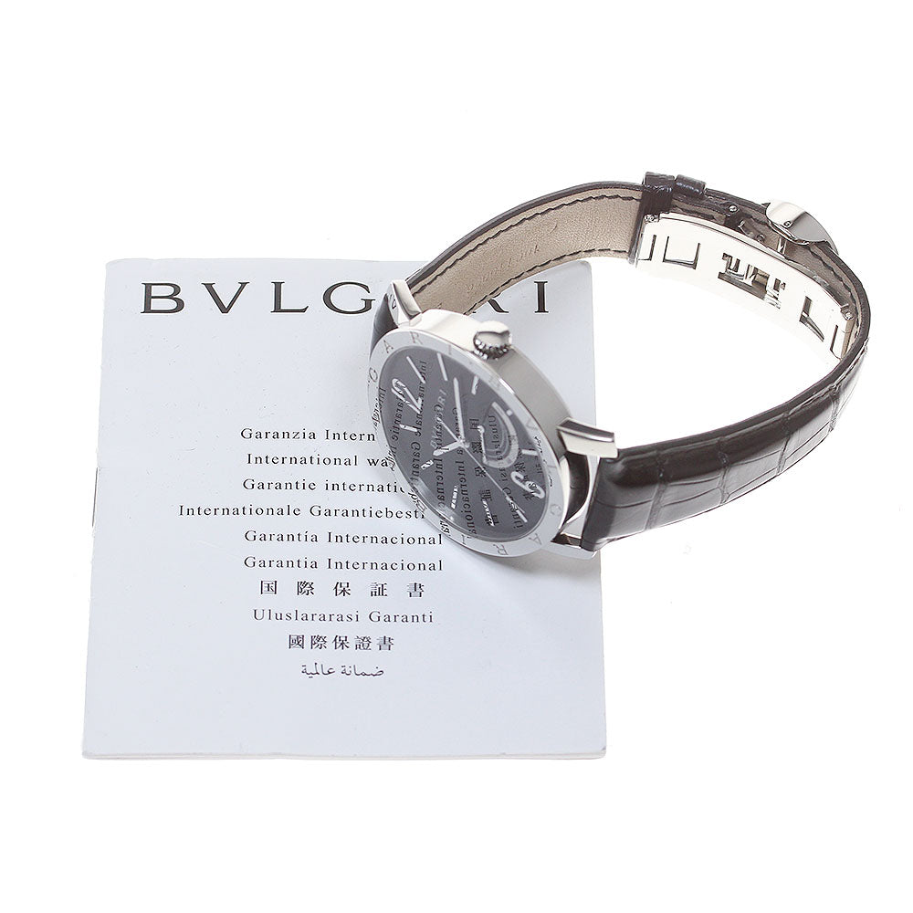 BVLGARI BVLGARIBVLGARI BB41SL Power reserve Silver Dial Hand Winding Men's Watch_839312