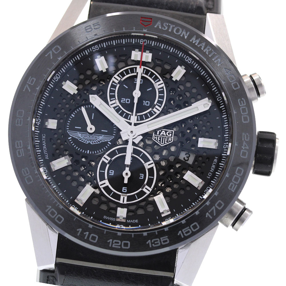 TAG HEUER Caliber Heuer 01 Aston Martin Special Edition CAR2A1AB AT Men's_839322