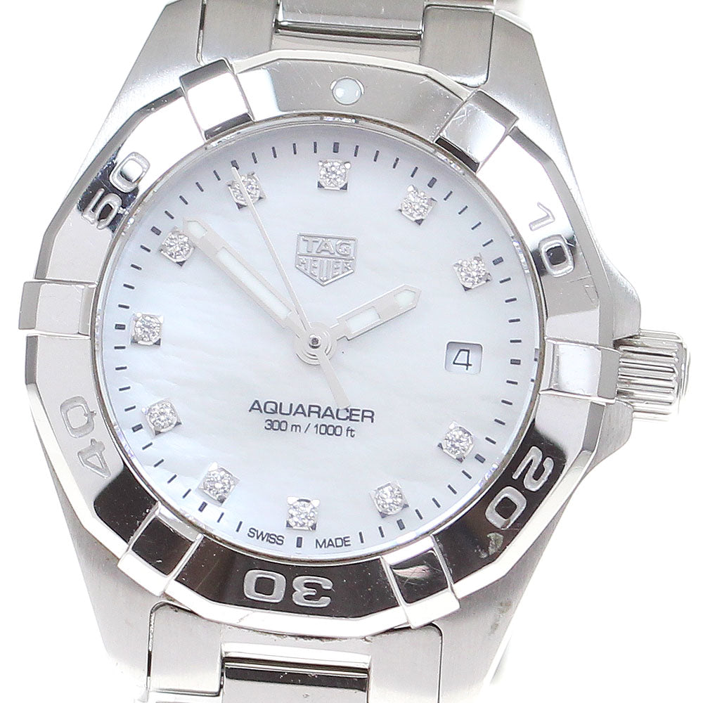 TAG HEUER Aqua racer WBD1414.BA0741 11P Diamond Quartz Ladies Watch_839326