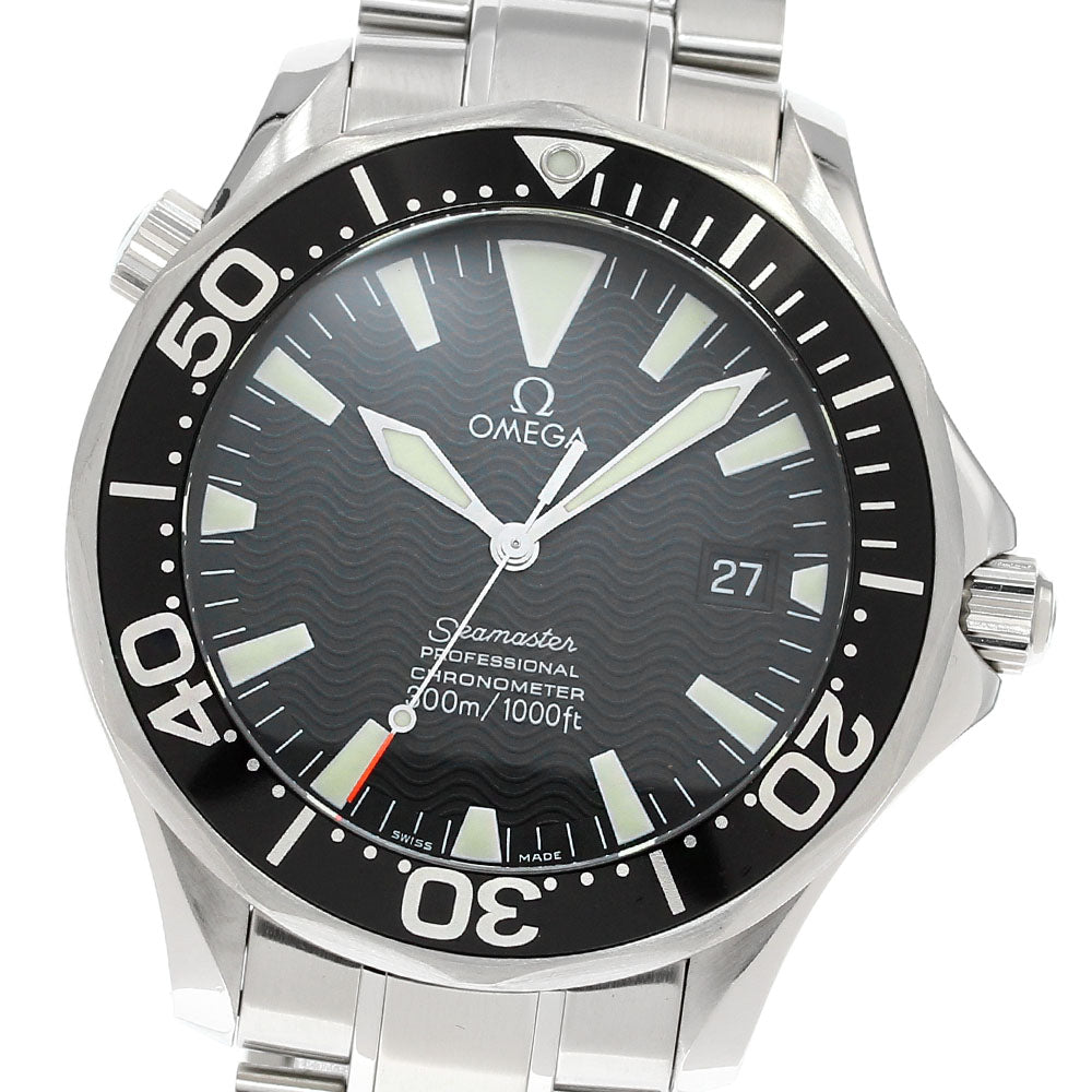 OMEGA Seamaster300 2254.50 Date Black Dial Automatic Men's Watch_839363