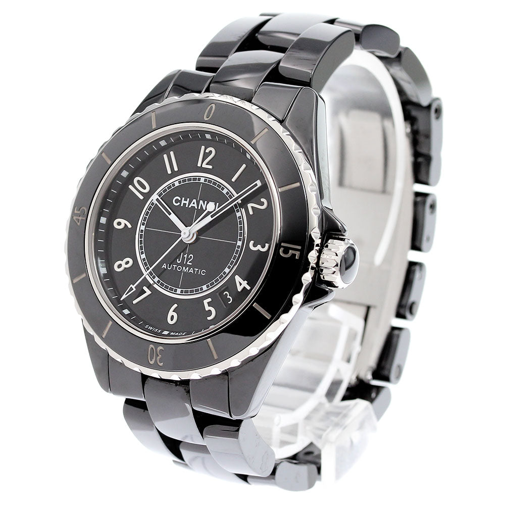 CHANEL J12 H5697 Black ceramic date black Dial Automatic Men's Watch_839374