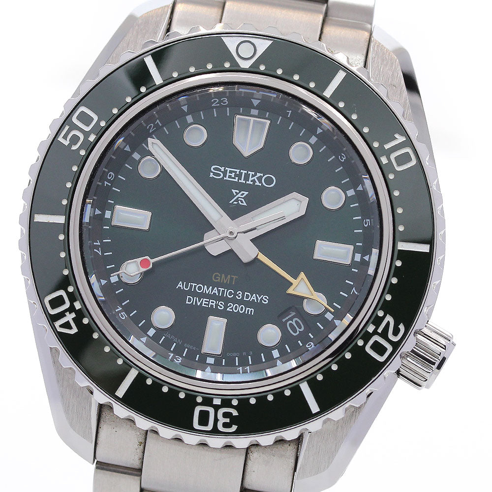 SEIKO Prospex Diver Scuba SBEJ009 GMT Green Dial Automatic Men's Watch_839379