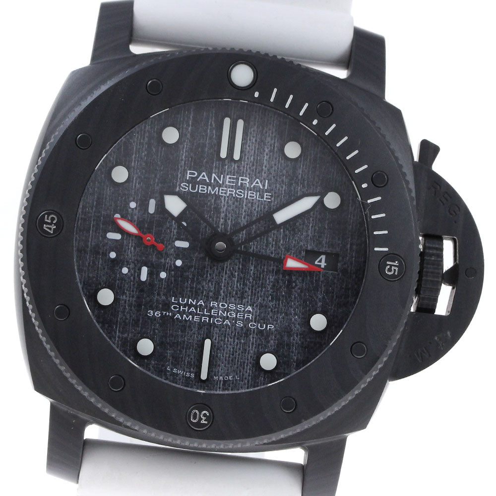 PANERAI Submersible Luna Rossa PAM01039 GMT Automatic Men's Watch_839510