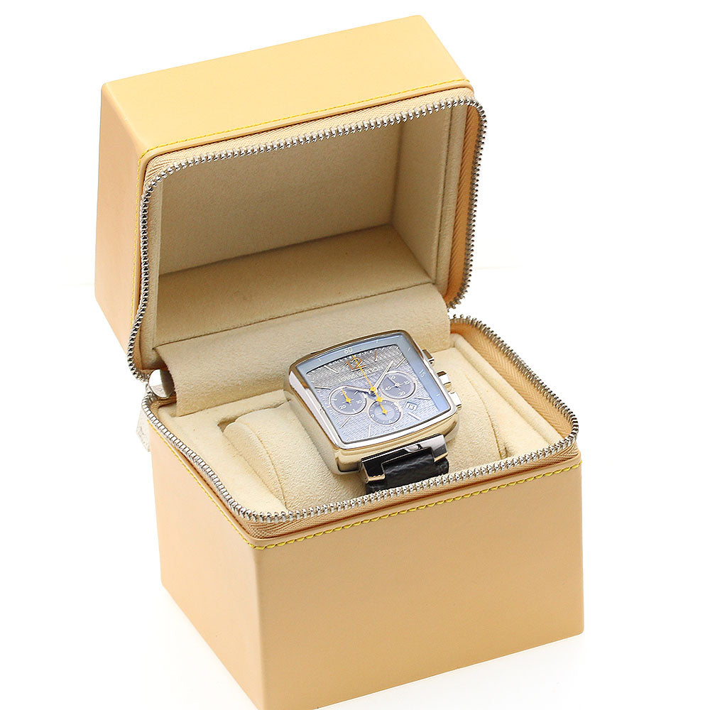 LOUIS VUITTON Tambour Speedy Q2121 Chronograph Ice blue Dial Automatic Men's Watch_839513