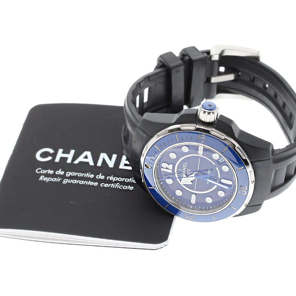 CHANEL J12 Marine 38 H2561 Date black Dial Automatic Men's Watch_839514