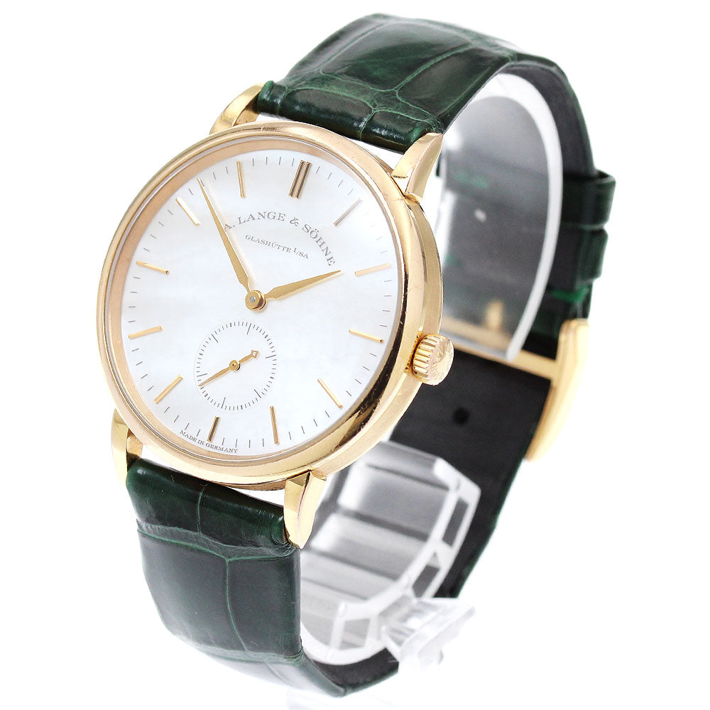 A.LANGE＆SOHNE Saxonia 219.043 18K Pink Gold White shell Dial Hand Winding Men's Watch_839519