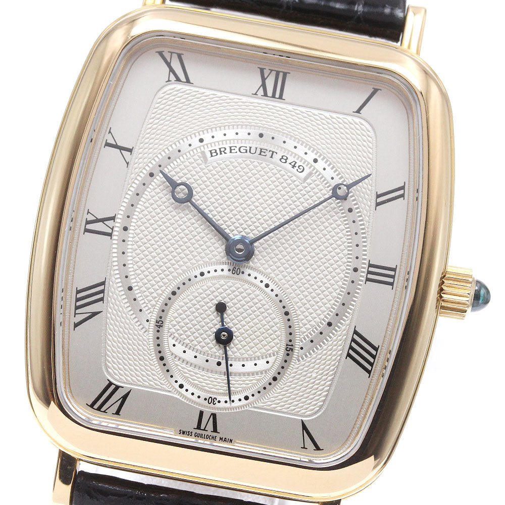 Breguet Classic BA3490/12/274 K18YG small second Silver Dial Hand Winding Men's Watch_839530