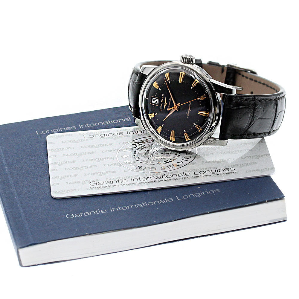 LONGINES Conquest L1.611.4 Date black Dial Automatic Men's Watch_839555