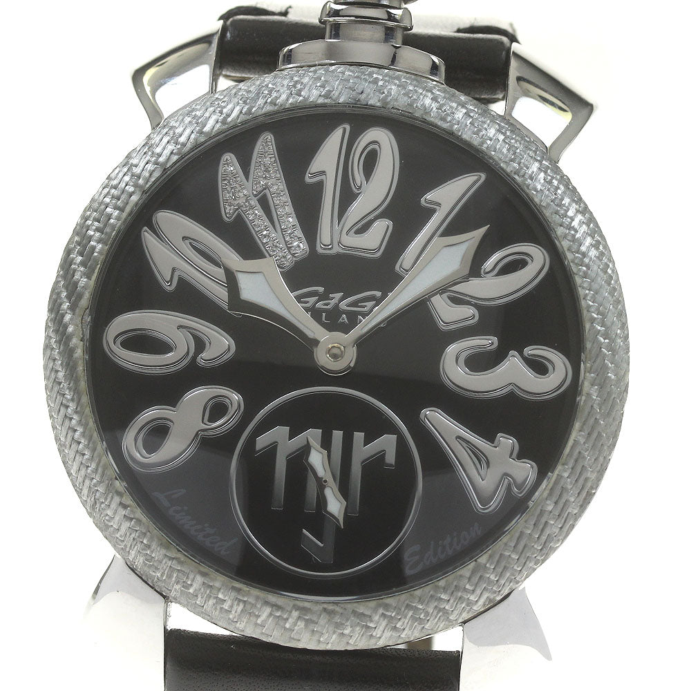 GaGa MILANO Manuale48 Neymar Limited 5510.NJ.01D Hand Winding Men's Watch_839559