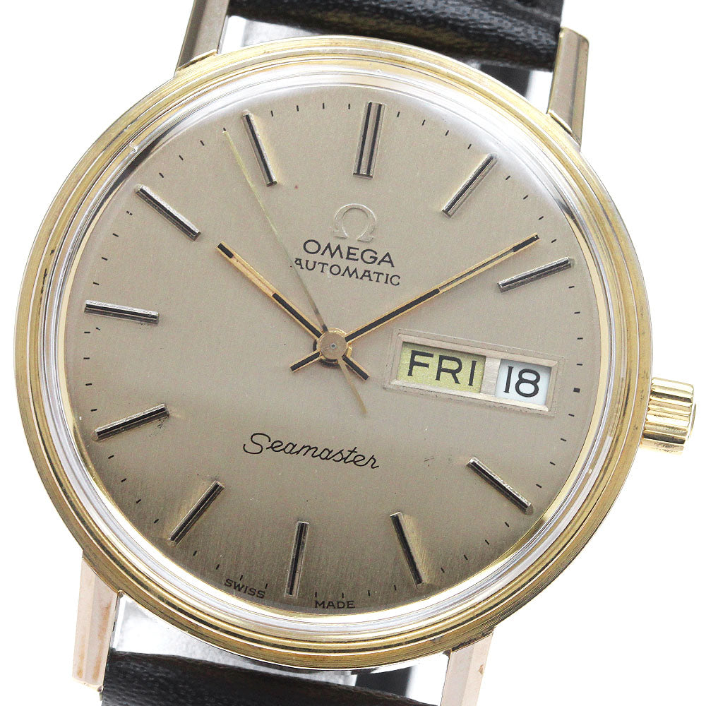 OMEGA Seamaster 166.0209 Day Date Cal.1022 gold Dial Automatic Men's_839594