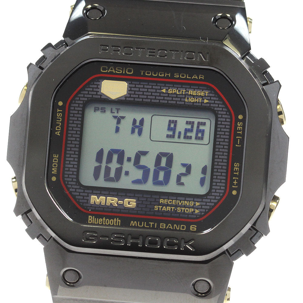 CASIO G-SHOCK MR-G MRG-B5000B-1JR Solar Powered Radio Men's Watch_839618