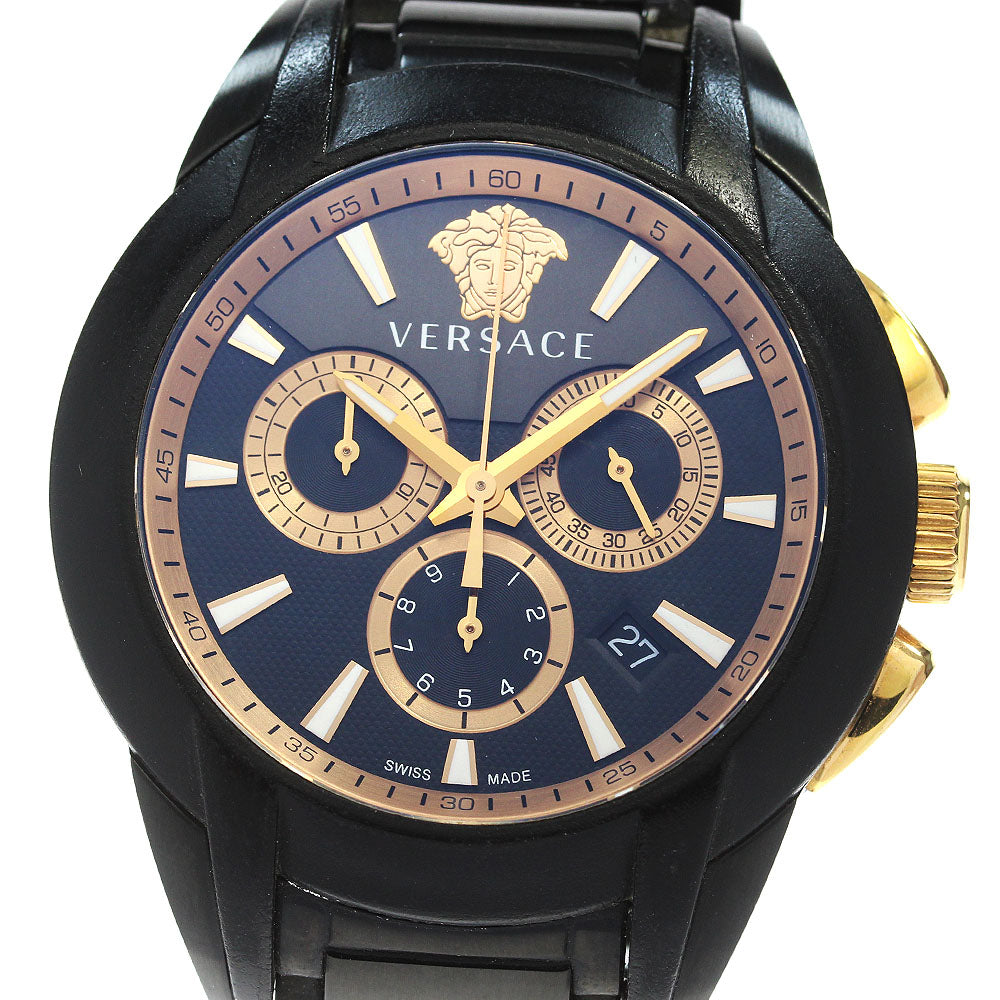 VERSACE character M8C Chronograph black Dial Quartz Men's Watch_839623