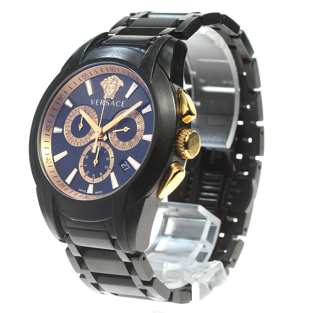 VERSACE character M8C Chronograph black Dial Quartz Men's Watch_839623