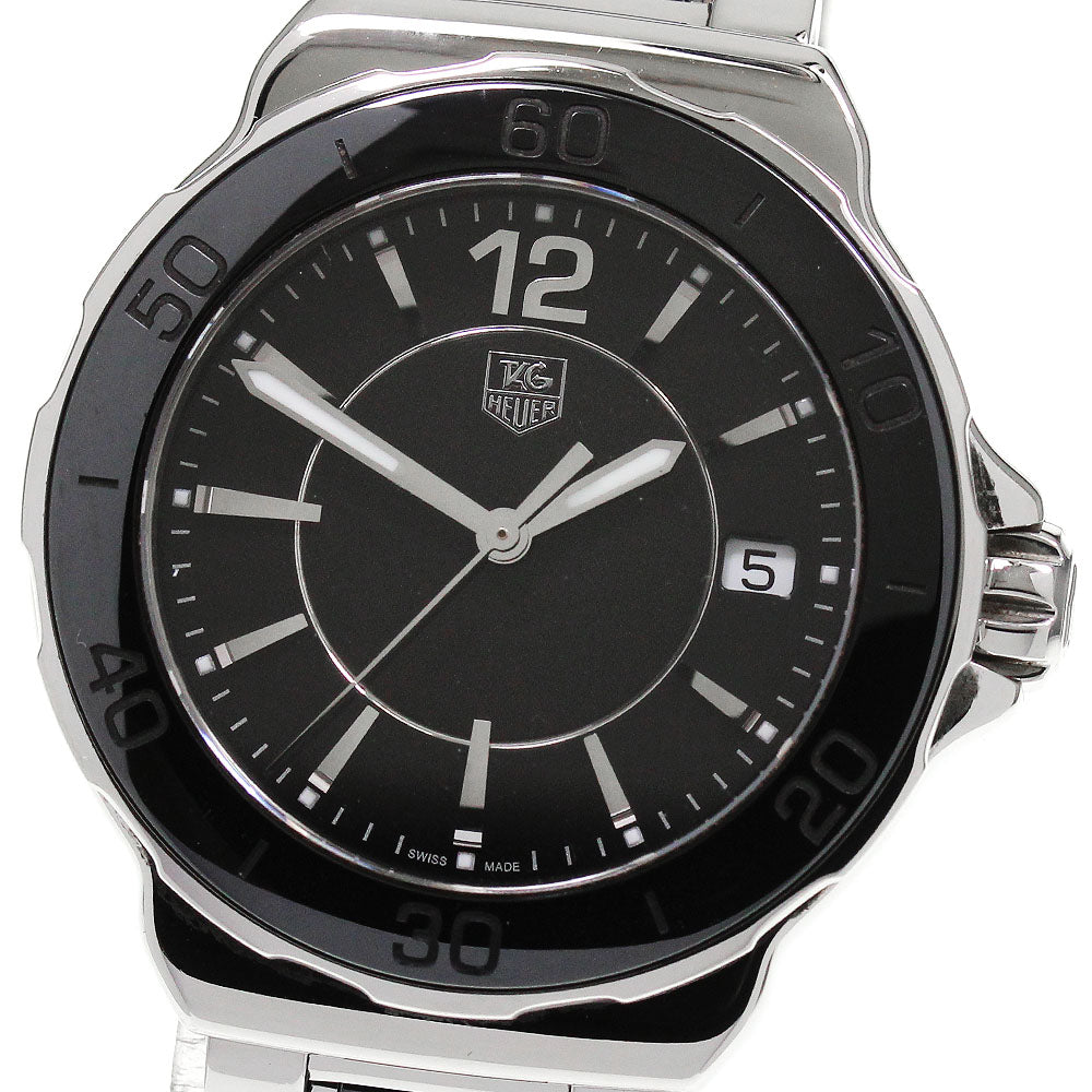 TAG HEUER Formula 1 WAH1210 Date Black Dial Quartz Ladies Watch_839624