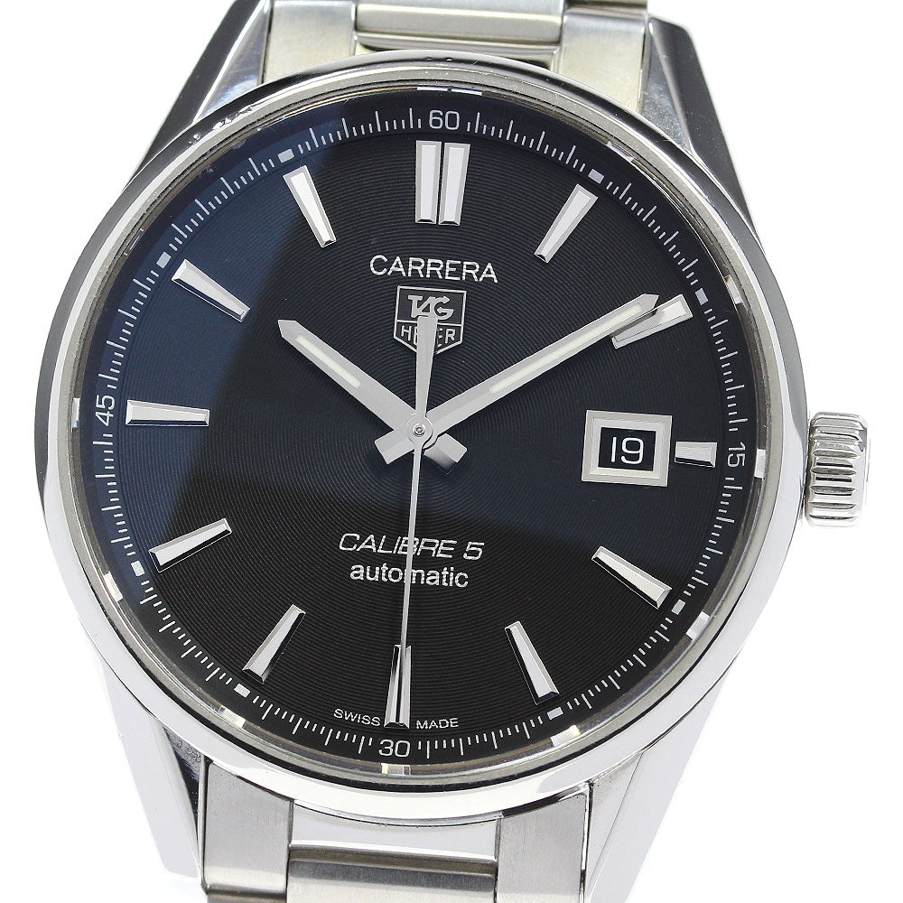 TAG HEUER Carrera WAR211A-2 Caliber 5 black Dial Automatic Men's Watch_839637