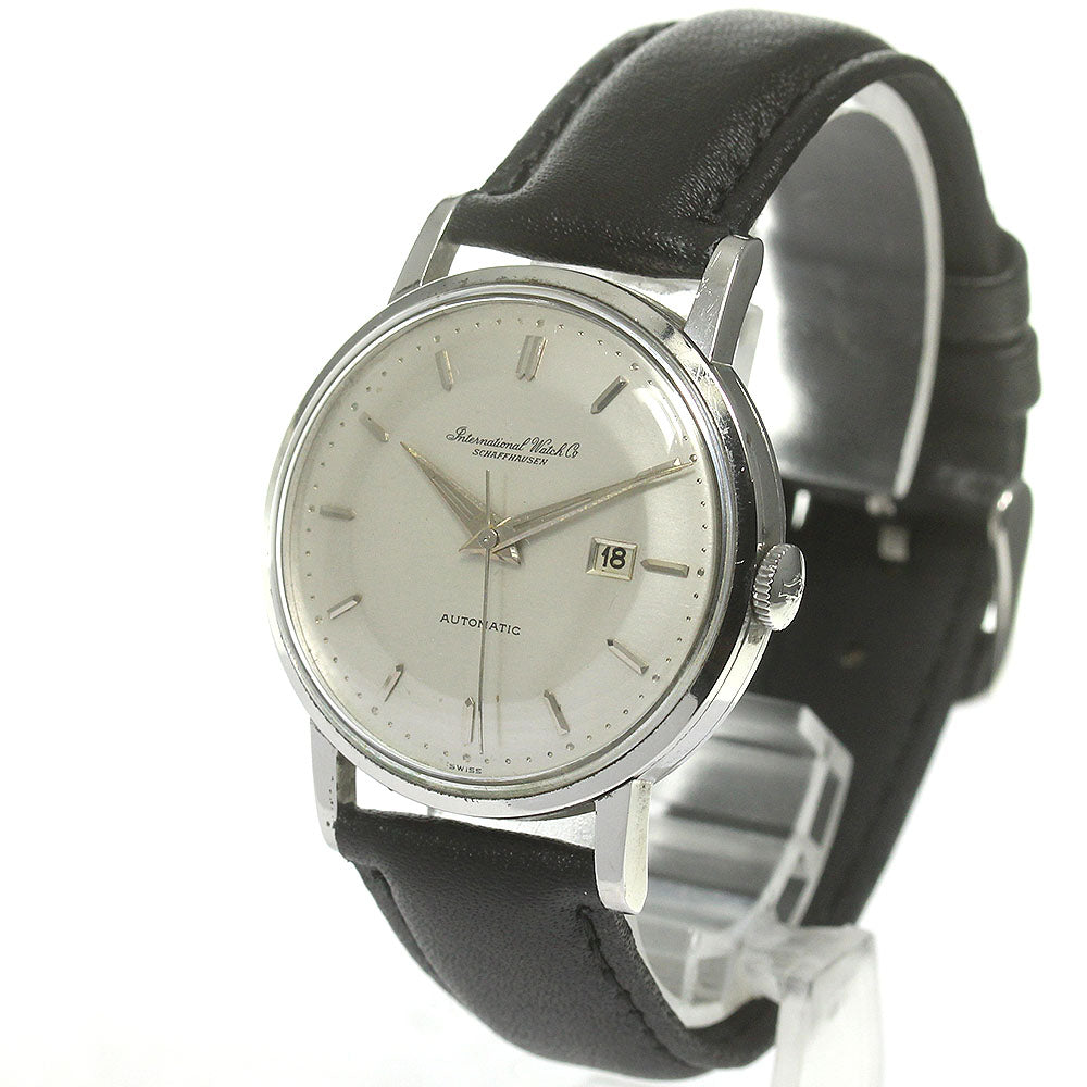 IWC SCHAFFHAUSEN Date Cal.8531 Vintage Silver Dial Automatic Men's Watch_839656