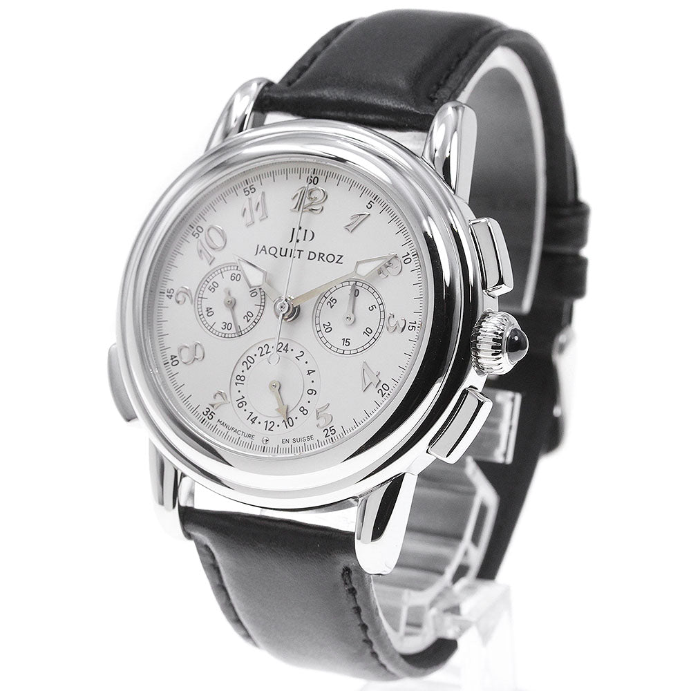 JAQUET DROZ El Prado Chronograph Silver Dial Hand Winding Men's Watch_839666