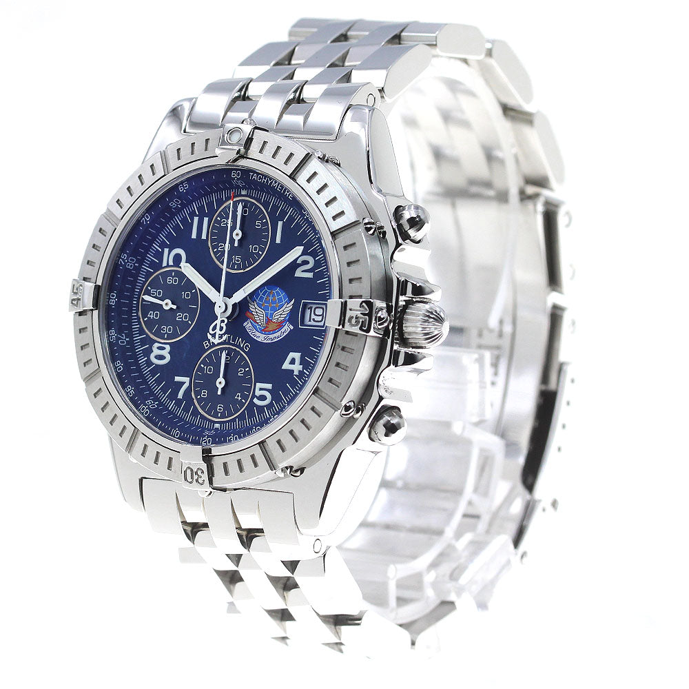 BREITLING Chronomat A13353 Blue Impulse Limited to 500 AT Men's Watch_839682