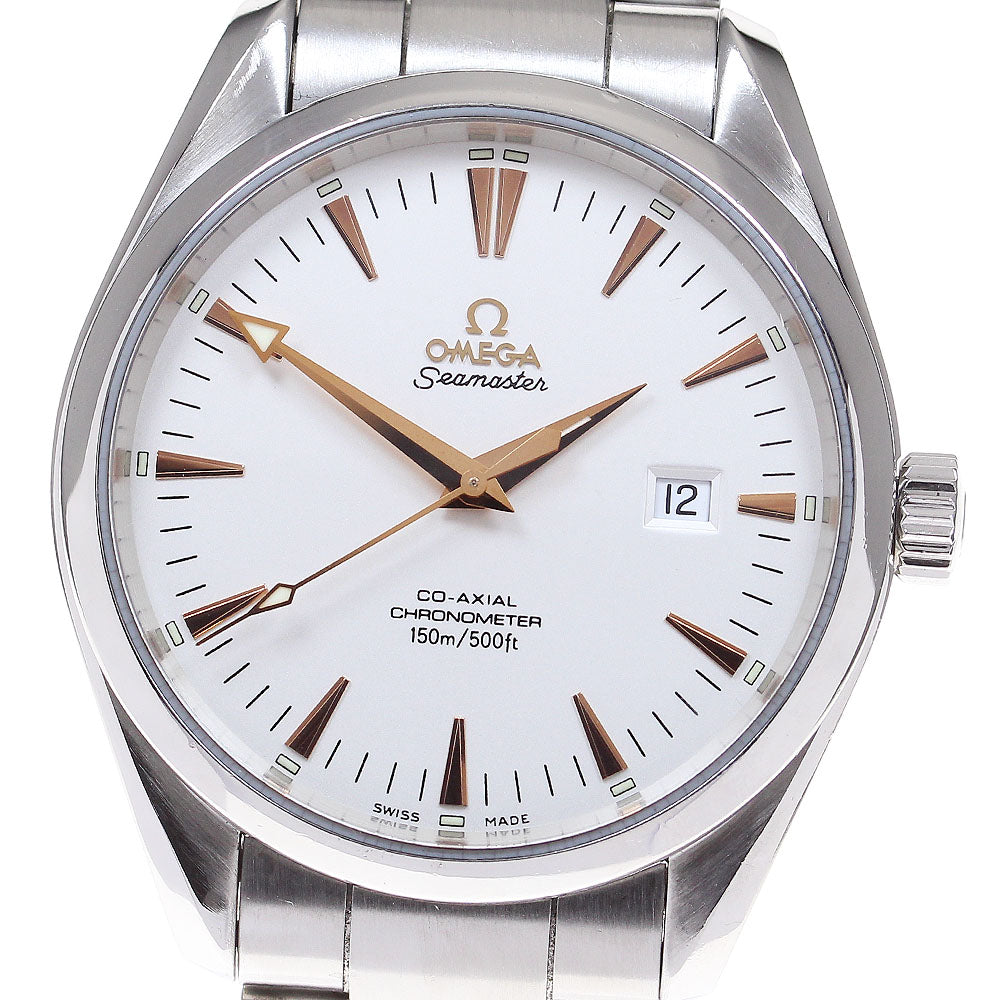 OMEGA Seamaster Aqua Terra Coaxial 2502.34 White Dial Automatic Men's_839691