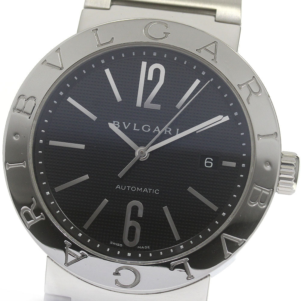 BVLGARI BVLGARIBVLGARI BB42SSAUTO Date black Dial Automatic Men's Watch_839728