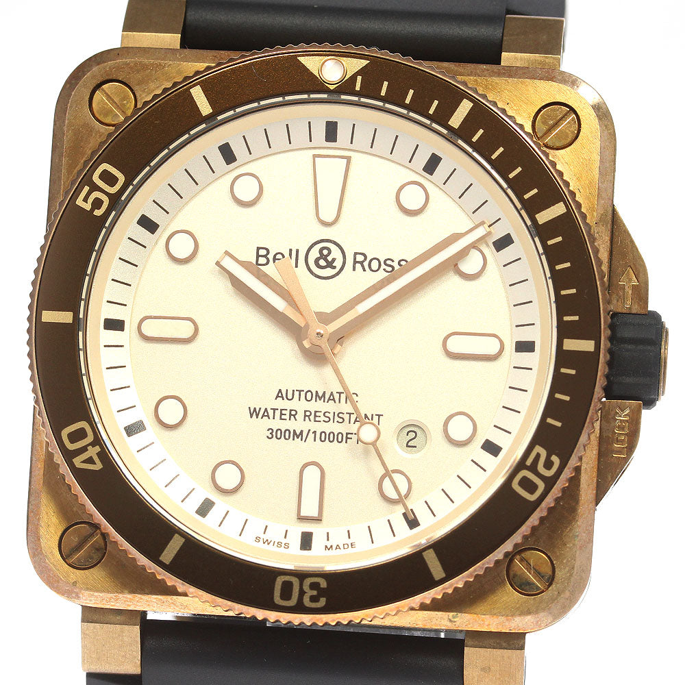 Bell＆Ross Diver BR03-92-D-B Date Silver Dial Automatic Men's Watch_839732