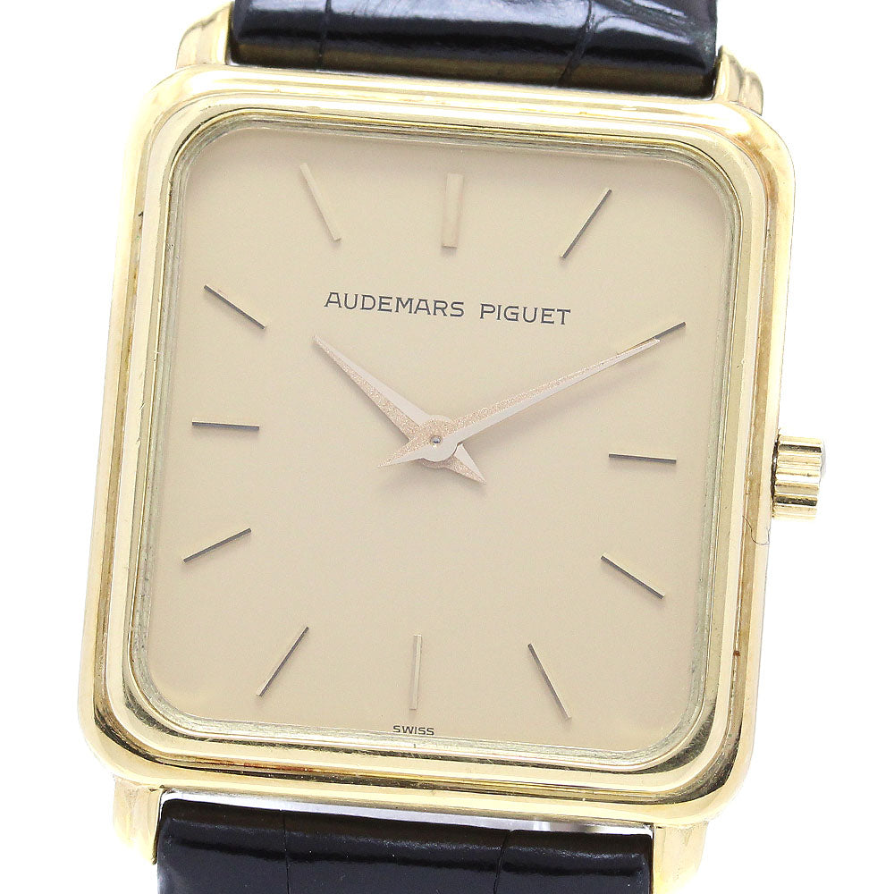 AUDEMARS PIGUET K18YG Vintage cal.2050 gold Dial Quartz Ladies Watch_839796