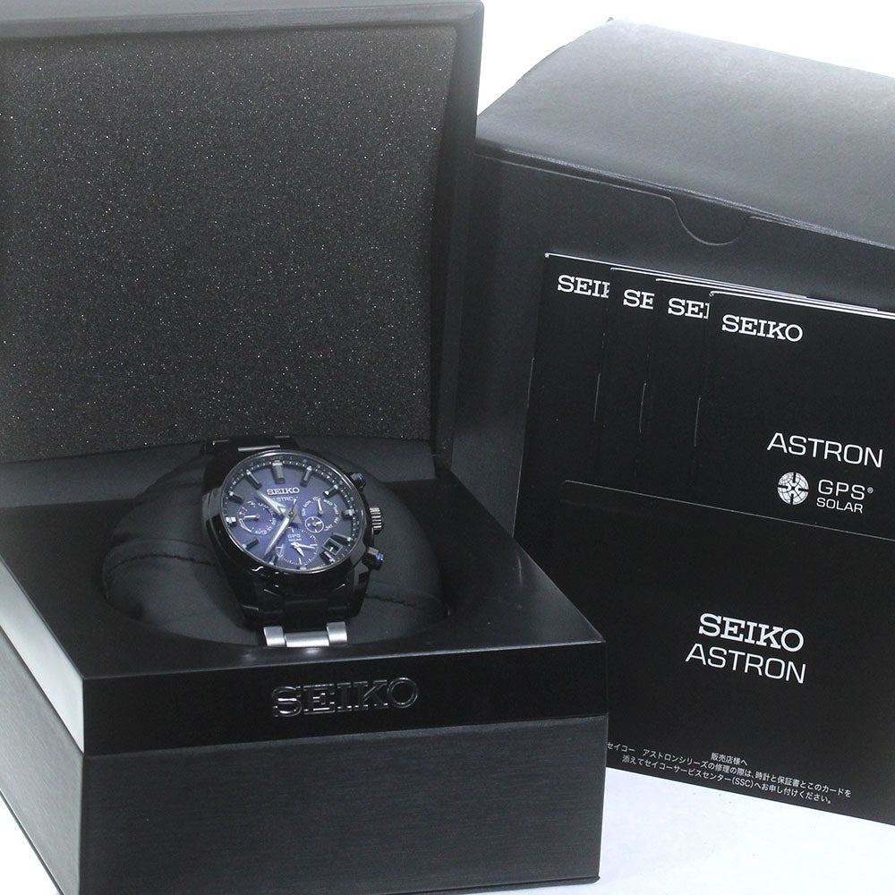 SEIKO Astron SBXC077/5X53-0BC0 GPS Solar Powered Radio Men's Watch_839818