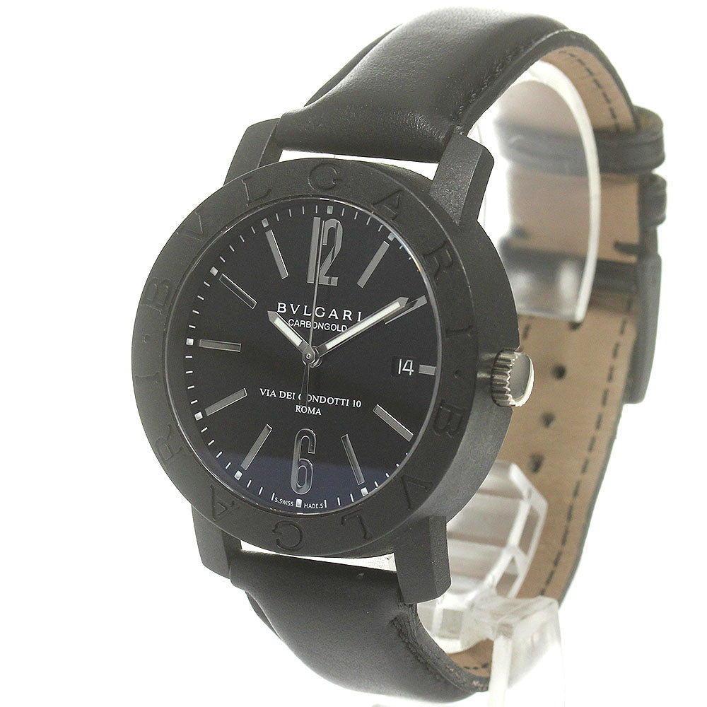 BVLGARI BVLGARIBVLGARI Carbon Gold BB40CL black Dial Automatic Men's_839827