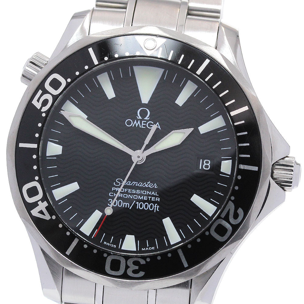 OMEGA Seamaster300 2254.50 Date Black Dial Automatic Men's Watch_839843