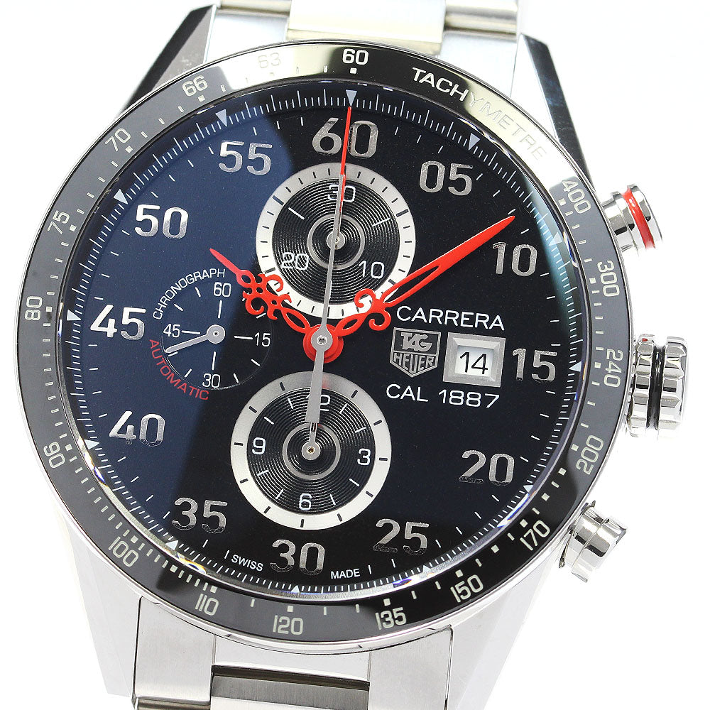 TAG HEUER Carrera Time Machine Caliber 1887 CAR2A14 Chronograph AT Men's_839877