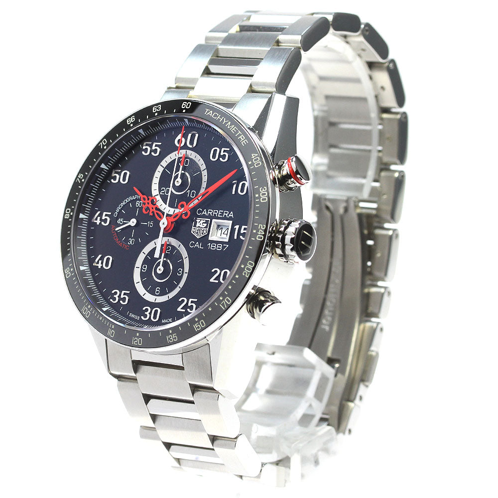 TAG HEUER Carrera Time Machine Caliber 1887 CAR2A14 Chronograph AT Men's_839877