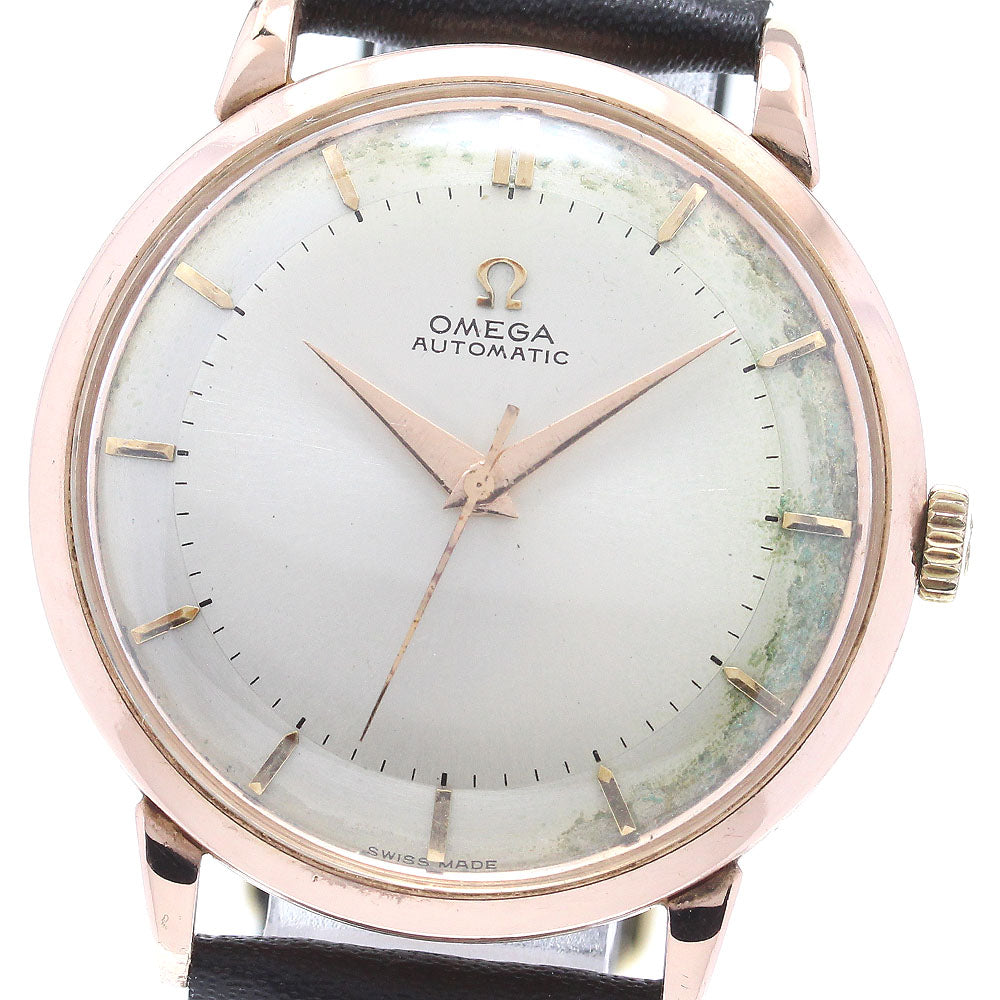 OMEGA K14PG cal.351 Half Rotor Vintage Silver Dial Automatic Men's Watch_839887