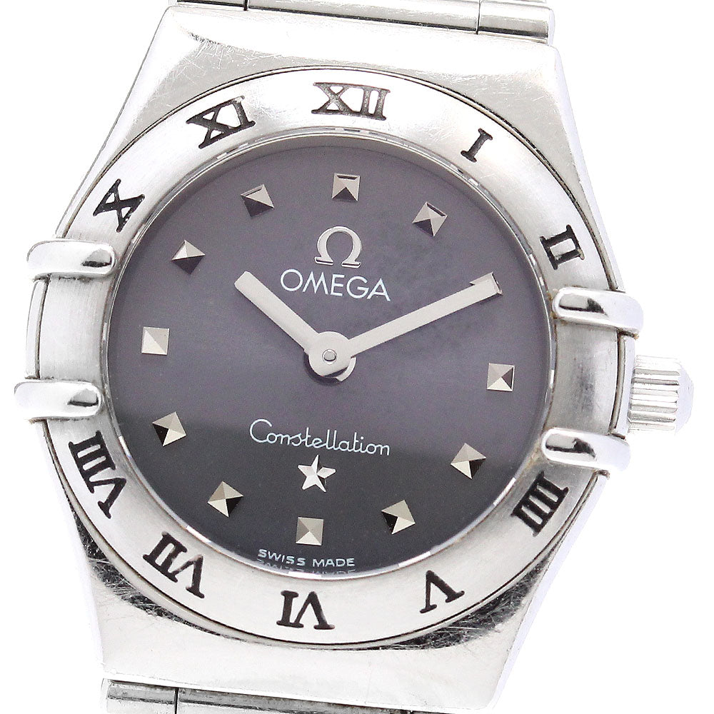 OMEGA Constellation Mini My Choice 1561.51 Gray Dial Quartz Ladies Watch_839891