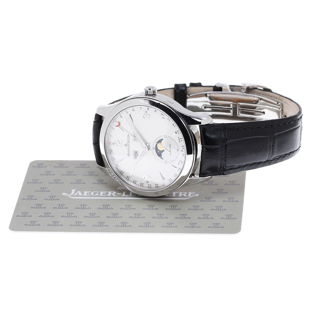 JAEGER-LECOULTRE Master calendar Q1558420/176.8.12.S Moon phase Triple calendar Silver Dial Automatic Men's Watch_839963