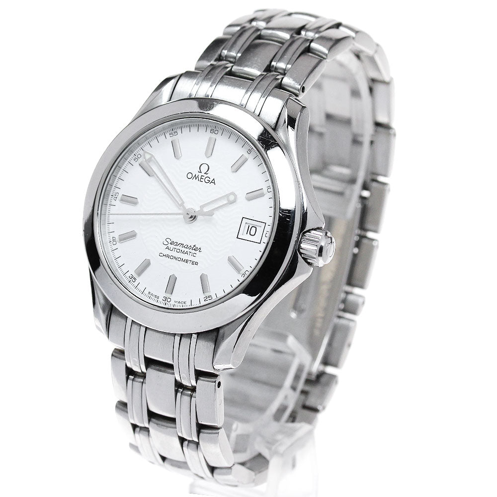 OMEGA Seamaster120 2501.21 Date white Dial Automatic Men's Watch_839993