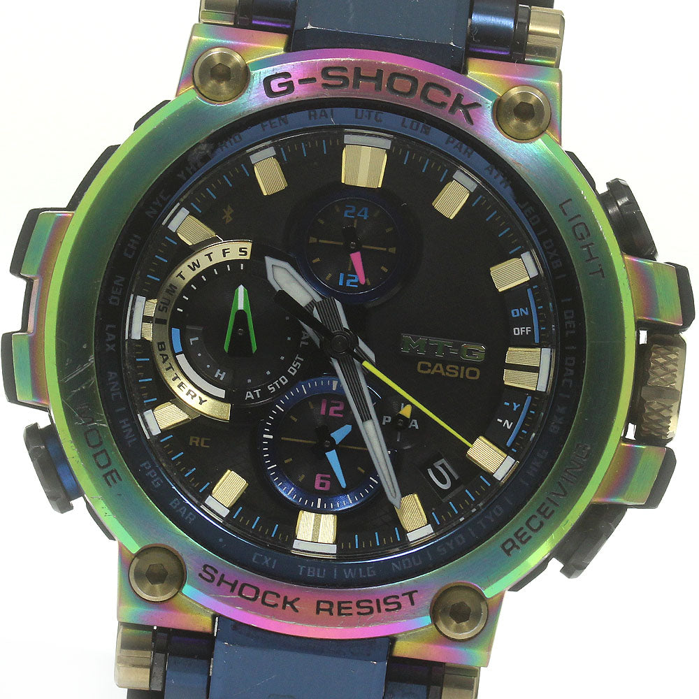 CASIO G-SHOCK MTG-B1000RB-2AJR 20th Anniversary Solar Powered Radio_840042