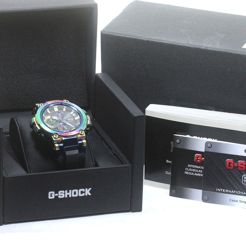 CASIO G-SHOCK MTG-B1000RB-2AJR 20th Anniversary Solar Powered Radio_840042