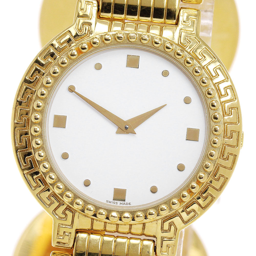 VERSACE Medusa 7008001 Coin watch white Dial Quartz Men's Watch_840056