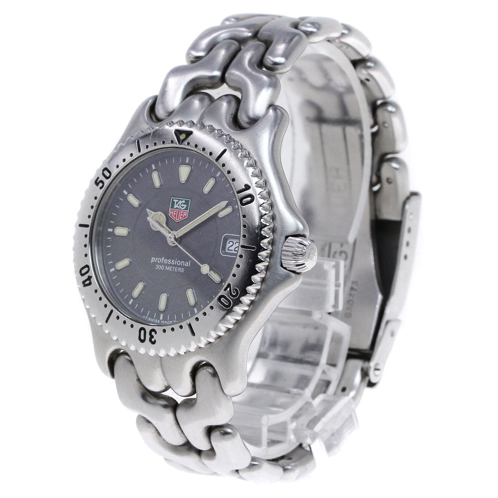TAG HEUER S/el WG1113-0 Date gray Dial Quartz Men's Watch_840059