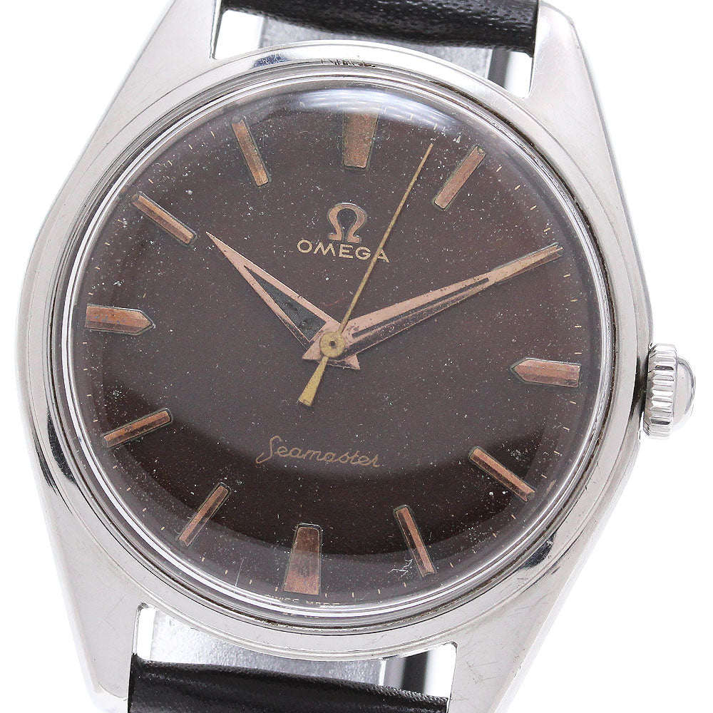 OMEGA Seamaster Ref.2996 4 SC Mirror dial Ranchero case Cal.285 Men's_840114