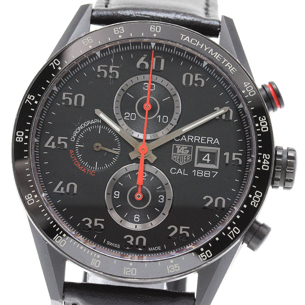 TAG HEUER Carrera Caliber 1887 CAR2A80-0 black Dial Automatic Men's Watch_840116