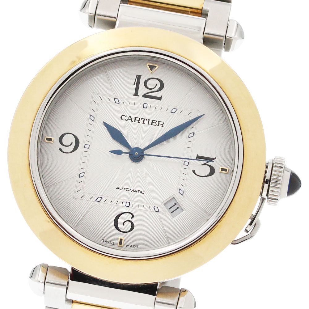 CARTIER Pasha de Cartier 41mm W2PA0009 YG2 tone Automatic Men's Watch_840158