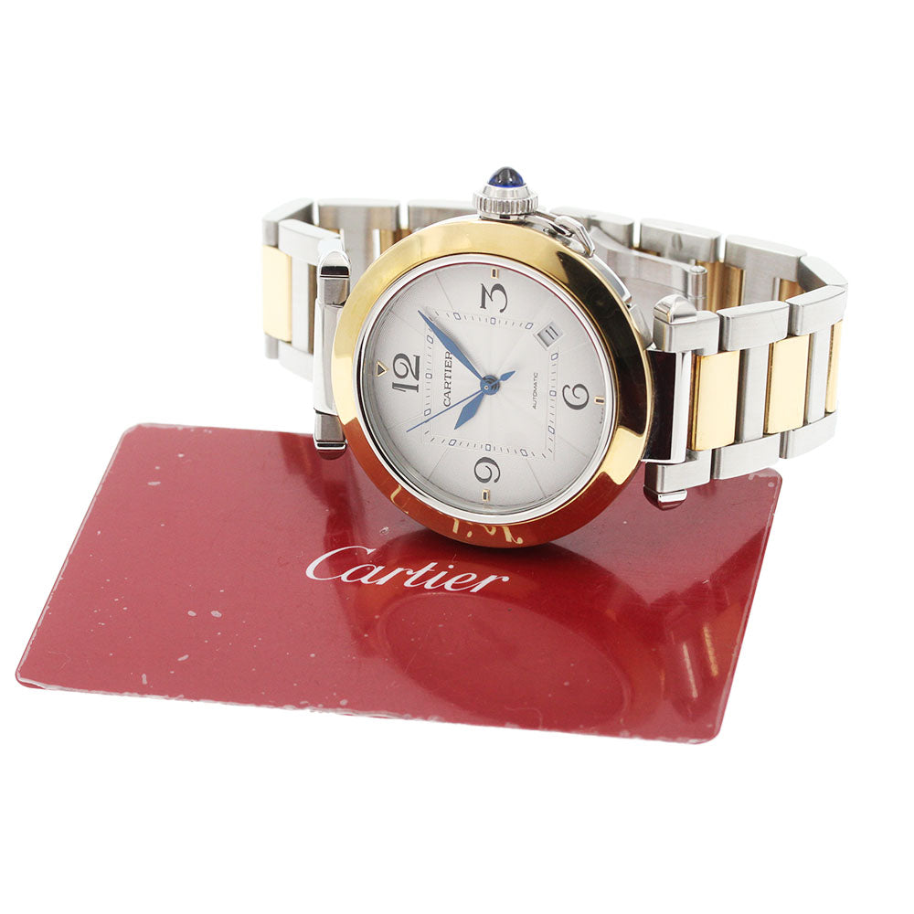 CARTIER Pasha de Cartier 41mm W2PA0009 YG2 tone Automatic Men's Watch_840158