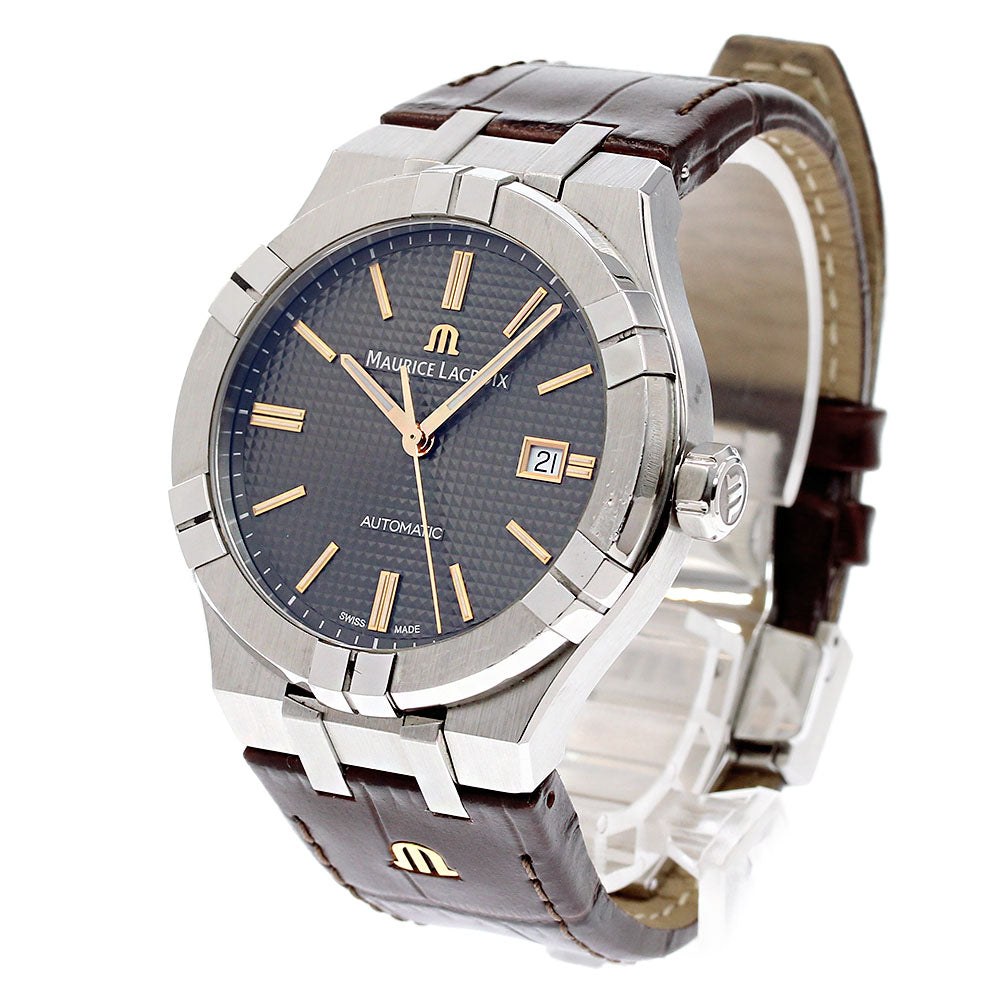MAURICE LACROIX Icon automatic AI6008-SS002-331-1 Date gray Dial Automatic Men's Watch_840166