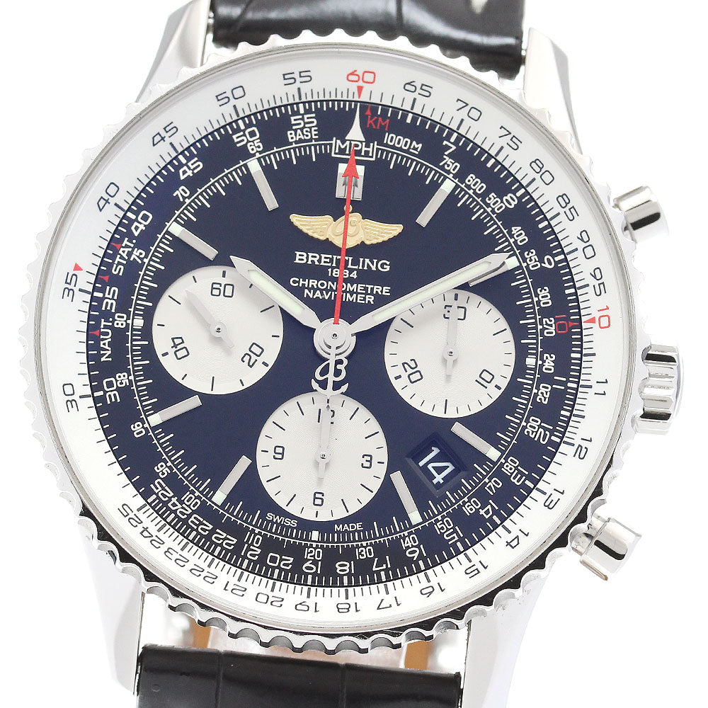 BREITLING Navitimer 01 AB0121 Chronograph Date Black / Silver Dial Automatic Men's Watch_840167